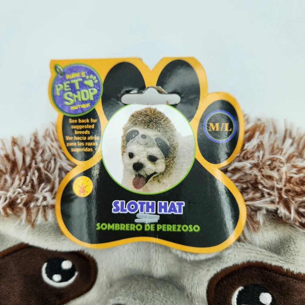 Pet Sloth Hat Size‎ M/L